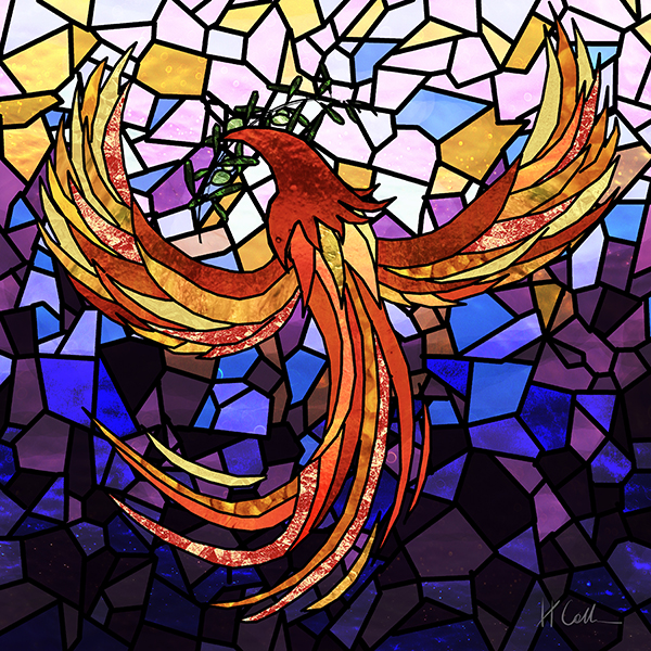 Ebenezer Phoenix Stained Glass (small)
